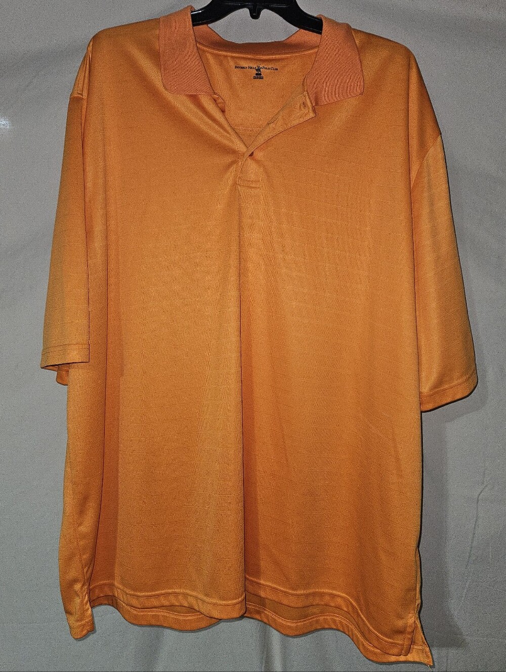 Beverly Hills Polo Club Men's Orange Polo Shirt